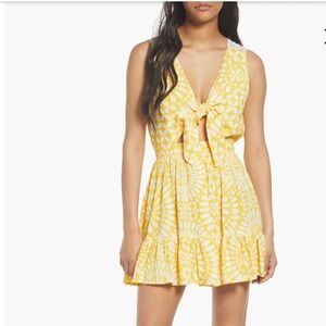 NWT Area Stars Sun Knot Front Dress